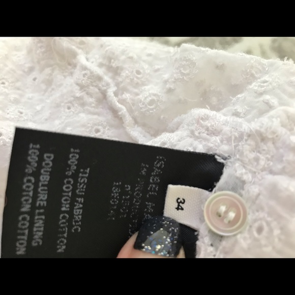 ISABEL MARANT MAIN LINE NOT ETOILE 2018 WHITE TOP - Picture 7 of 8